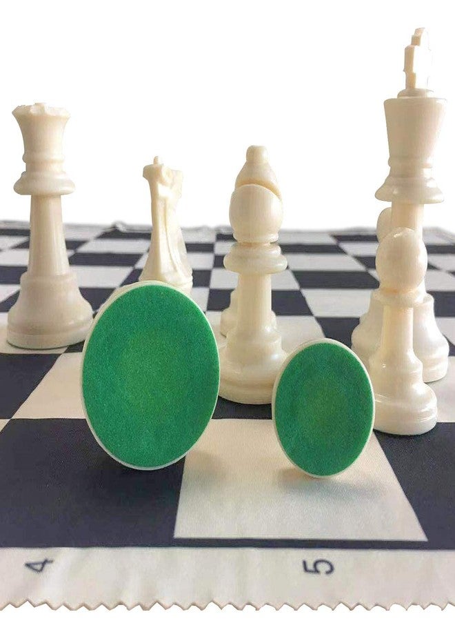 HOLYKING Cloth Chess Set 15.7'' Chess Board Rollup Compact Easy Carry Chessboard, Portable Travel Chess Game Set, Beginner Chess Set for Kids and Adults - Image 5